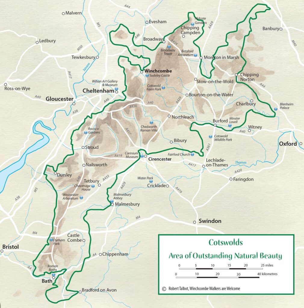 Cotswold Map